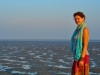 Gerda and the sea floor in Chandipur