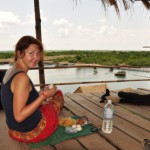 Velykinis piknikas prie Mekongo